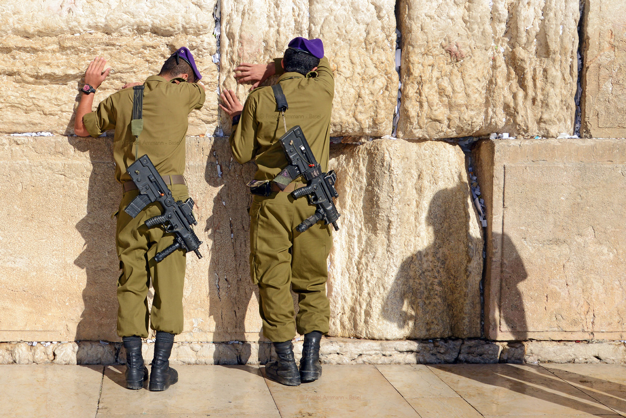 Klagemauer in Jerusalem © Friedel Ammann - Basel